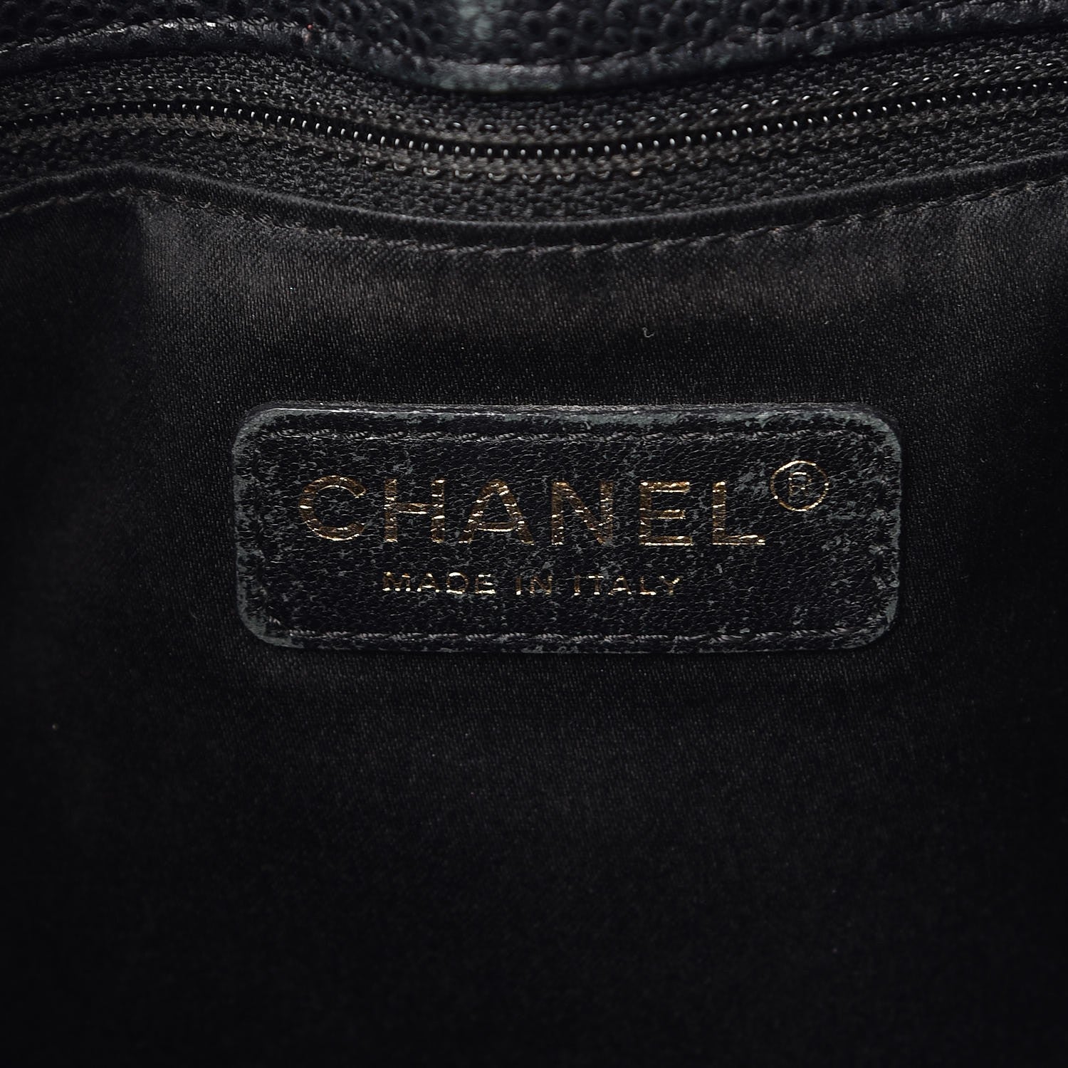 Chanel Caviar Quilted Grand Shopping Tote GST Black 6 of 16