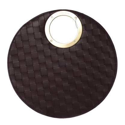 Bottega Veneta Lambskin Intrecciato The Rim Merlot 1 of 7