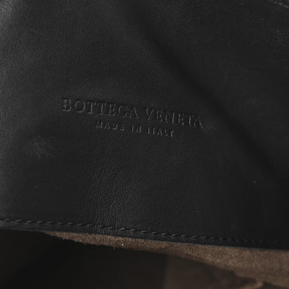 Bottega Veneta Nappa Intrecciato Flat Shoulder Bag Black 6 of 9