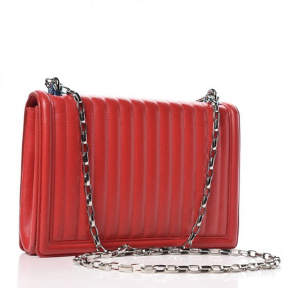 Dolce & Gabbana Nappa Matelasse Shoulder Bag Rosso 3 of 7