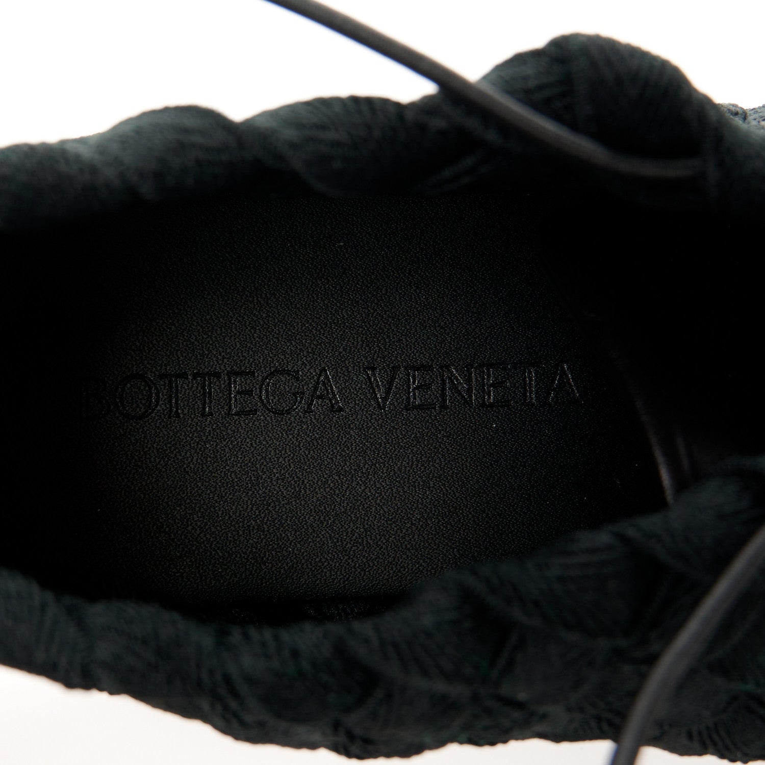 Bottega Veneta Intrecciato Woven Womens Sneakers 42 Black 8 of 8