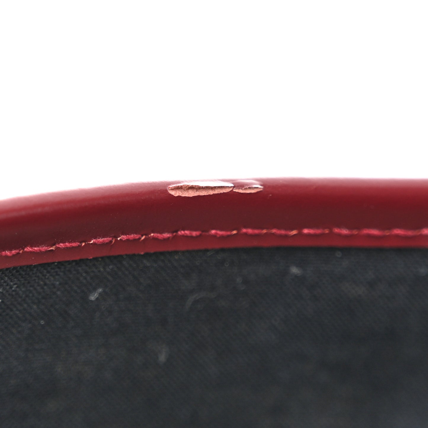 Cotton Canvas Calfskin S Navy Cabas Natural Burgundy