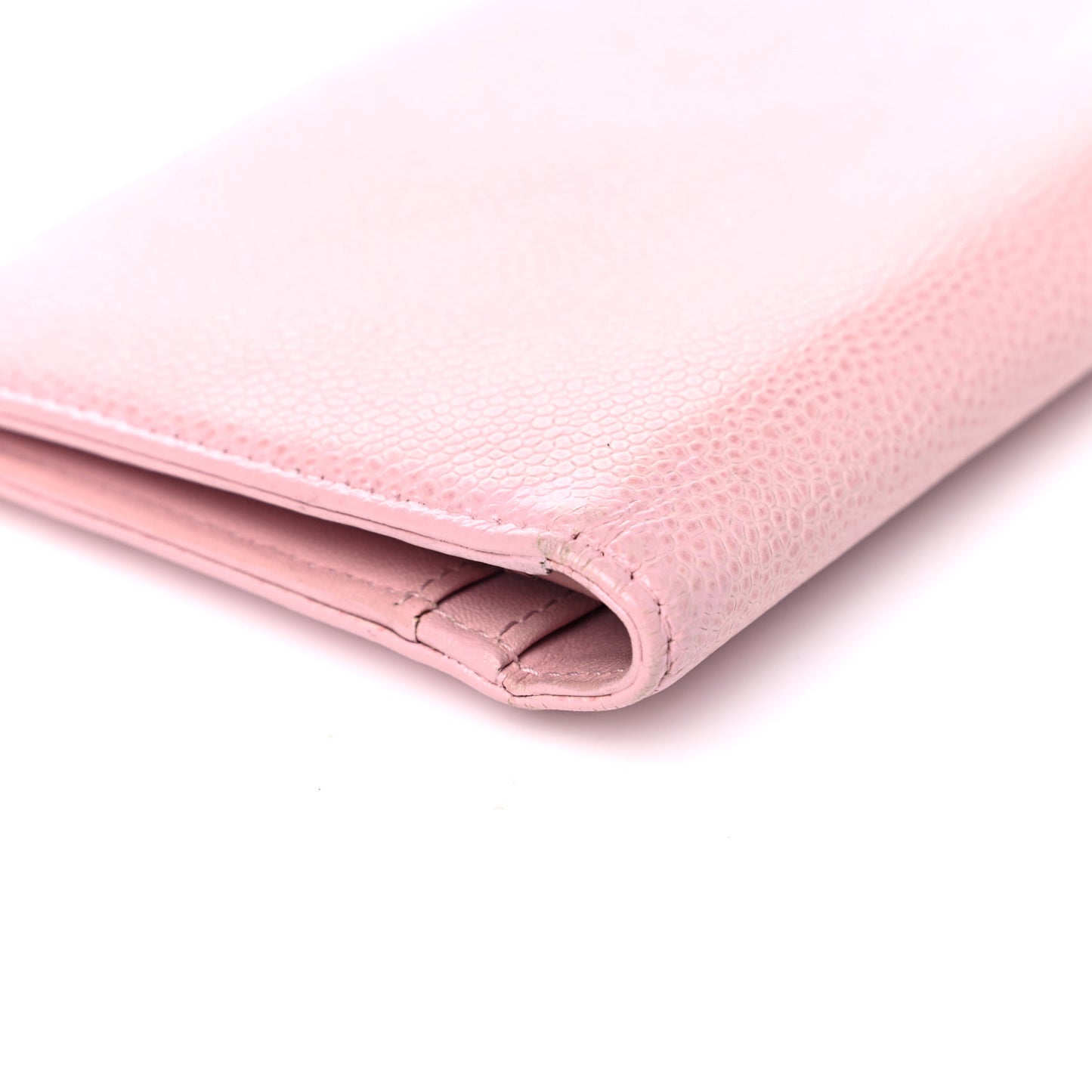 Caviar Timeless CC Yen Wallet Pink
