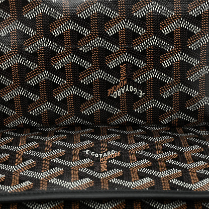 Goyard Goyardine Plumet Wallet Clutch Black 9 of 10