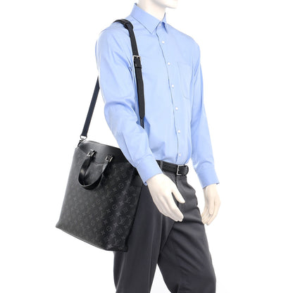 Louis Vuitton Monogram Eclipse Explorer Tote 2 of 12