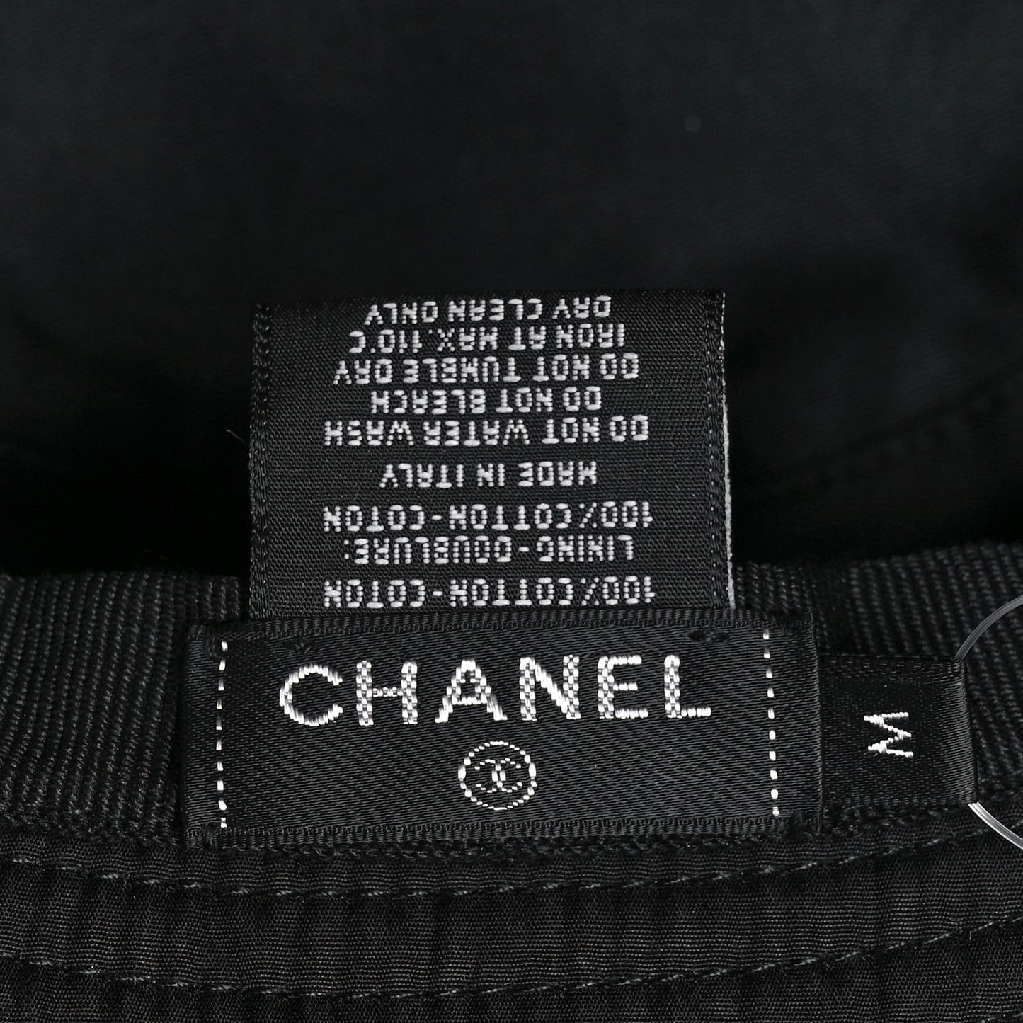 Canvas CC Bucket Hat M Black