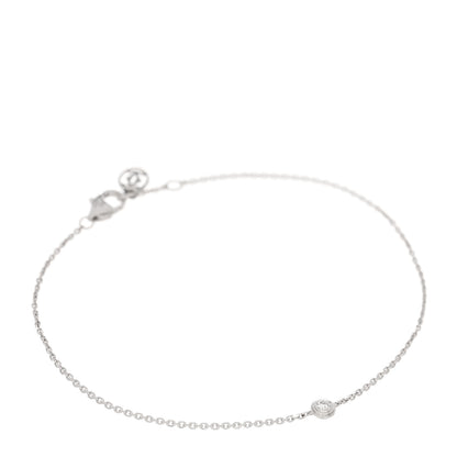 Cartier 18K White Gold Diamond XS D'Amour Bracelet 1 of 4