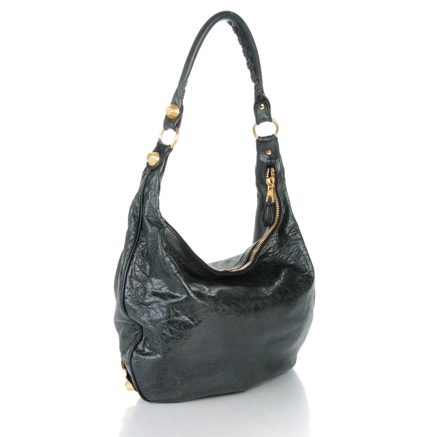 Balenciaga Chevre Giant 21 Gold Hardware Hobo Anthracite 3 of 7
