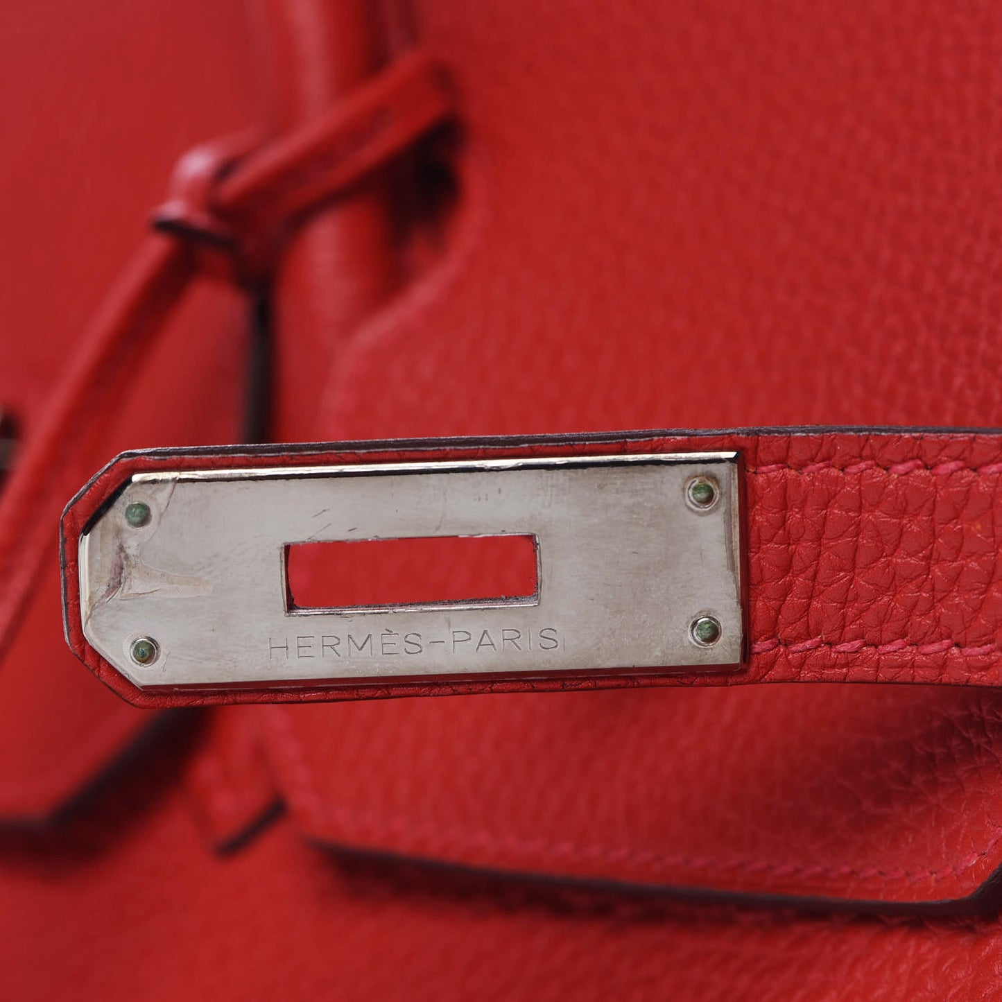 Togo Birkin 30 Rouge Casaque