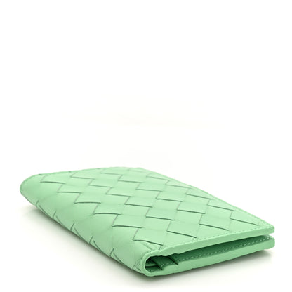 Bottega Veneta Nappa Intrecciato Bifold Zip Wallet Fountain 4 of 9