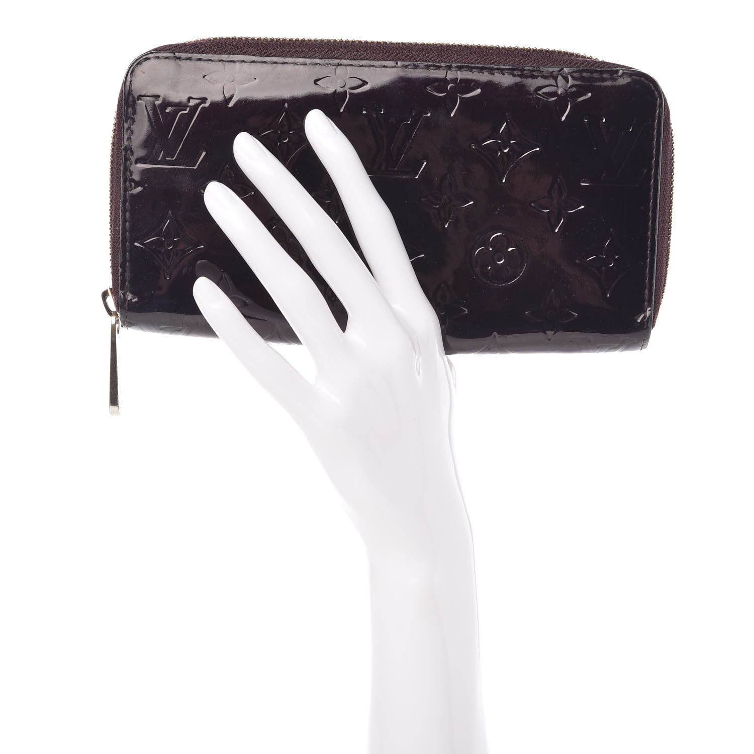 Louis Vuitton Vernis Zippy Wallet Amarante 2 of 19