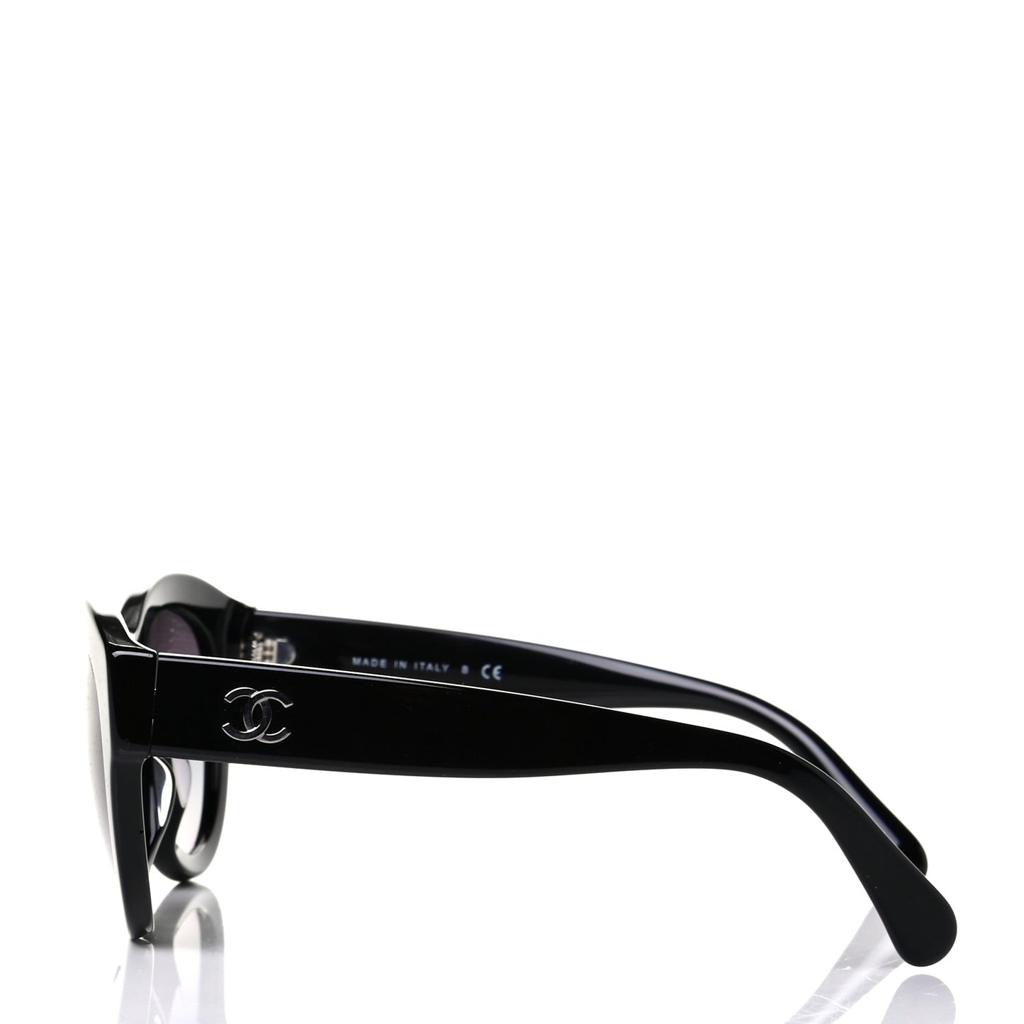 Acetate Butterfly Sunglasses 5371 Black