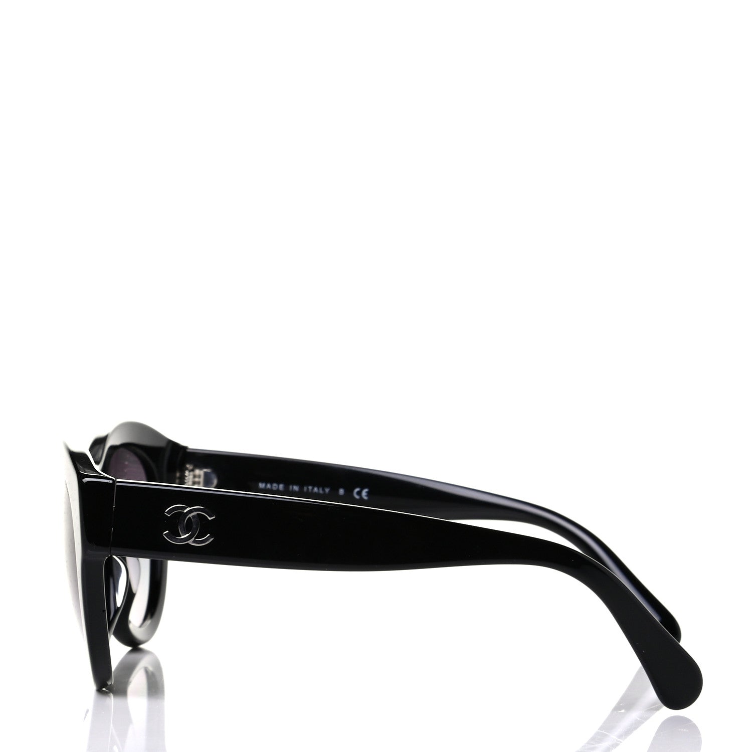 Chanel Acetate Butterfly Sunglasses 5371 Black 3 of 4