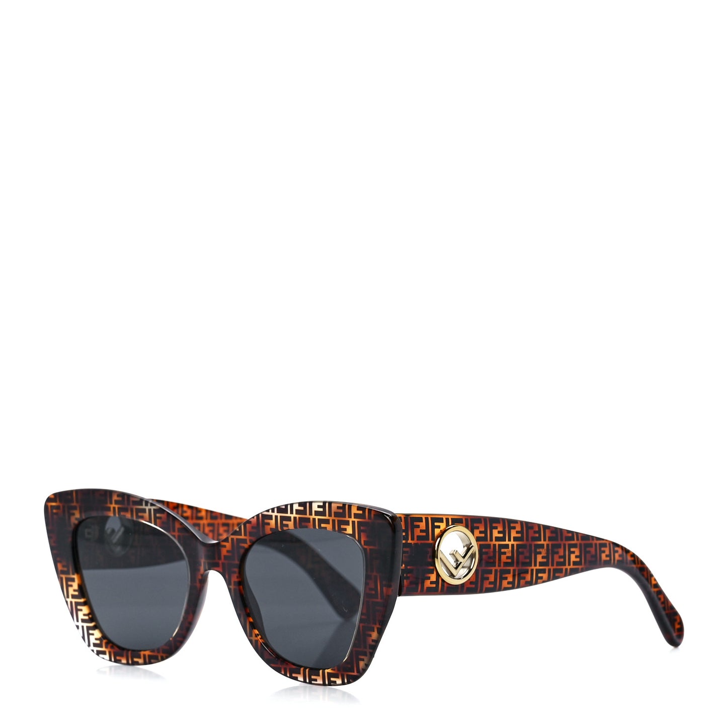 Acetate F is Fendi FF 51mm Cat Eye Sunglasses 0327/S Tortoise Camouflage