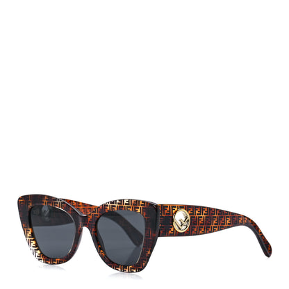 Fendi Acetate F is Fendi FF 51mm Cat Eye Sunglasses 0327/S Tortoise Camouflage 1 of 7