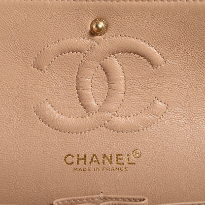 Chanel Lambskin Quilted Small Double Flap Beige 6 of 8
