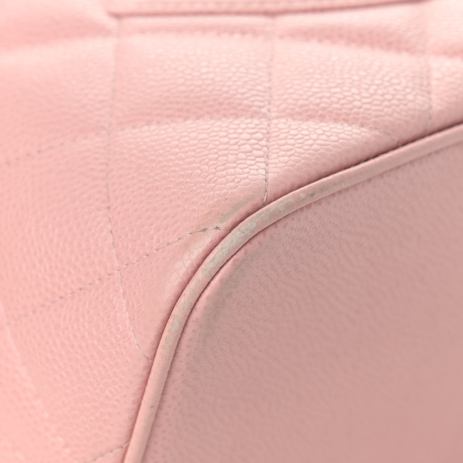 Chanel Caviar Medallion CC Tote Light Pink 8 of 15