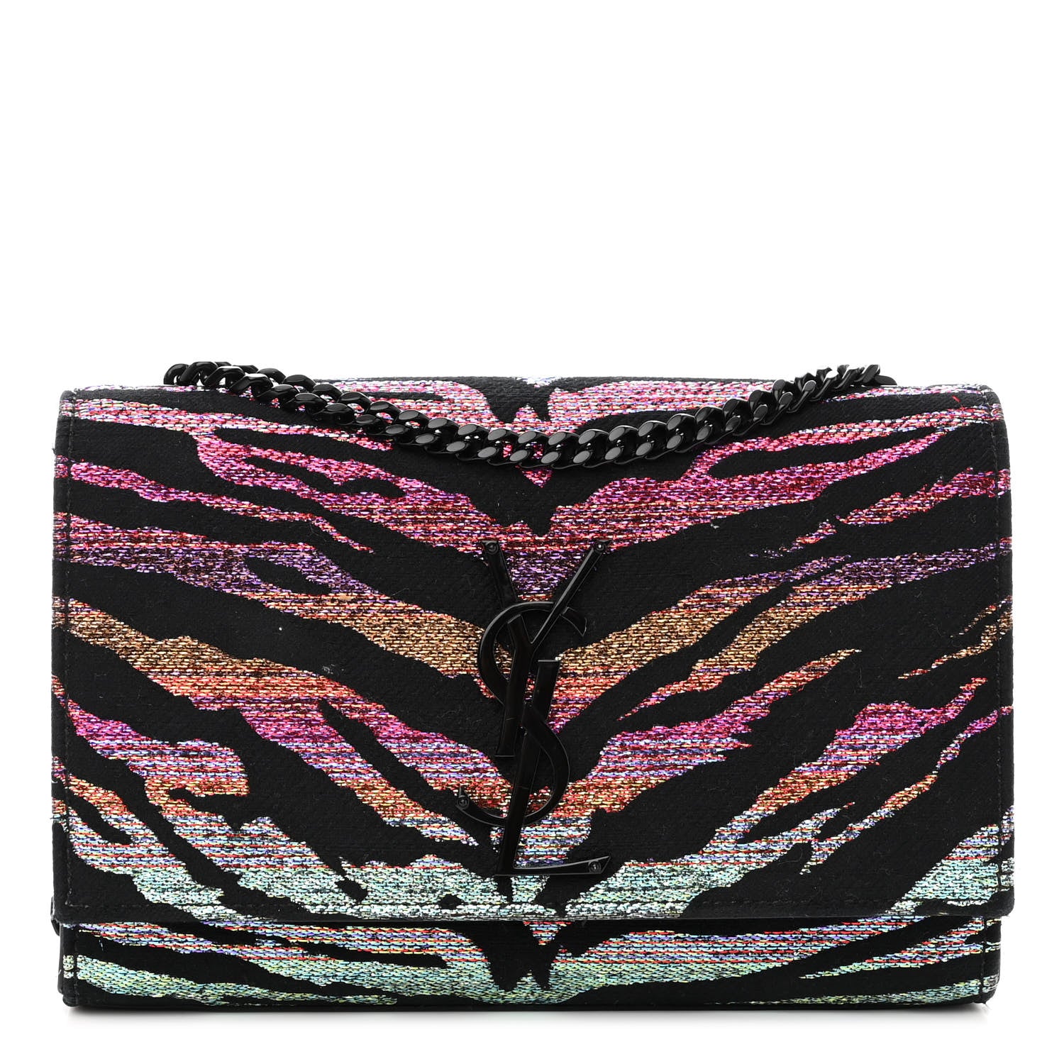 Saint Laurent Small Monogram Kate Satchel Black Multicolor 1 of 10