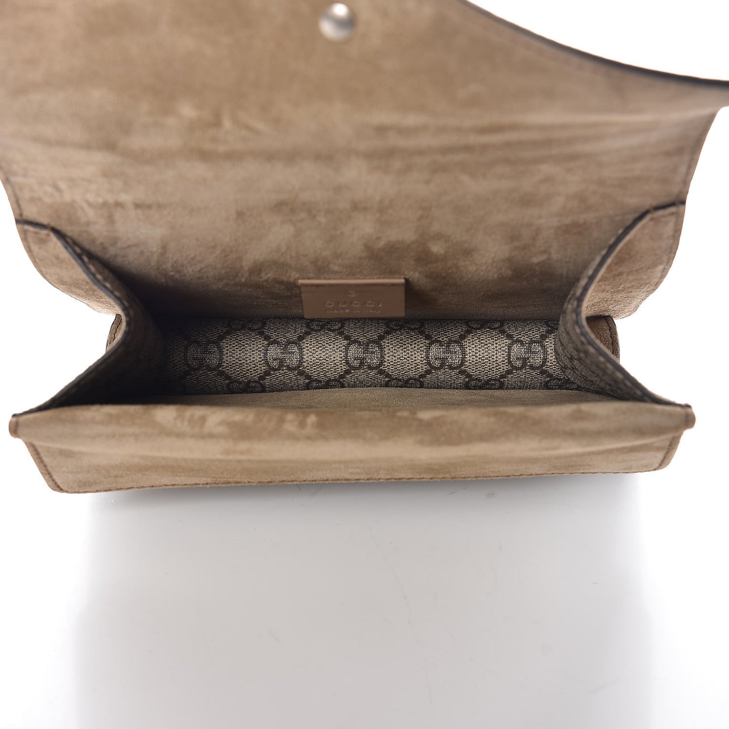 GG Supreme Monogram Mini Dionysus Shoulder Bag Taupe