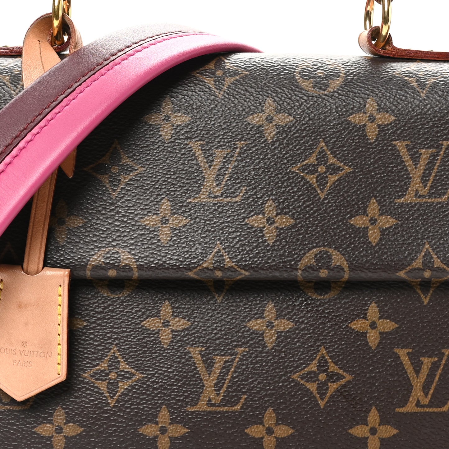 Monogram Cluny BB Bordeaux Fuchsia