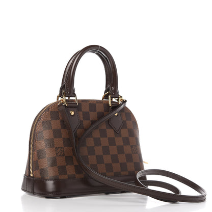 Louis Vuitton Damier Ebene Alma BB 3 of 9