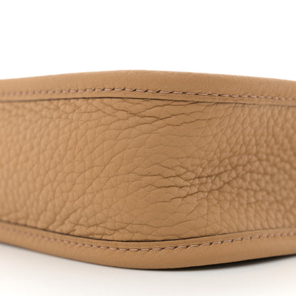Hermes Taurillon Clemence Evelyne TPM Biscuit 10 of 11