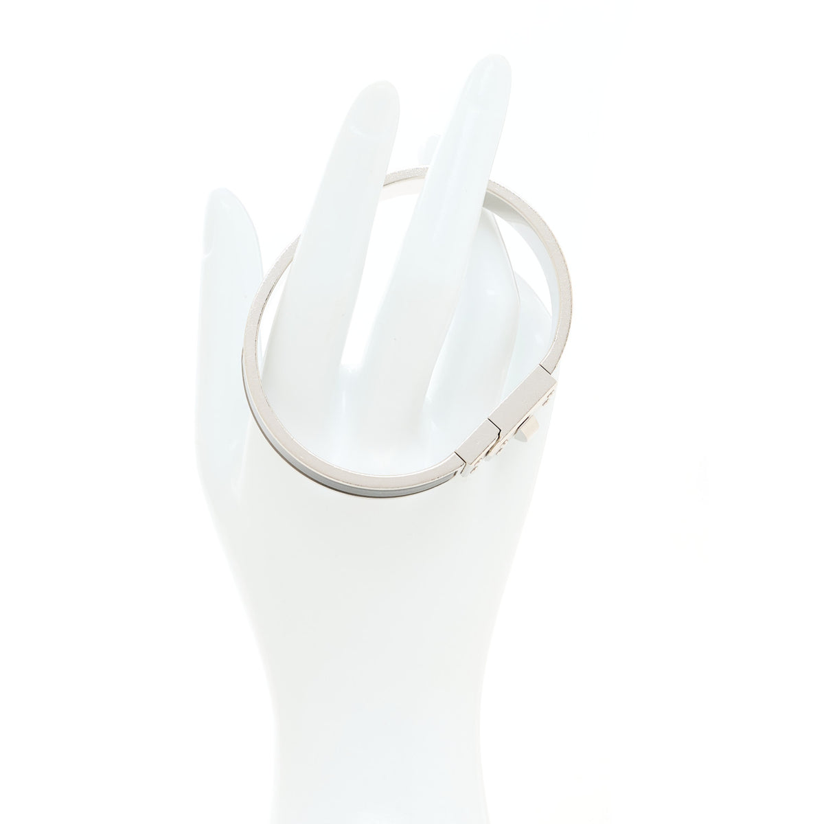Hermes Enamel Mini Clic Kelly Bracelet T6 Matte Black 2 of 5