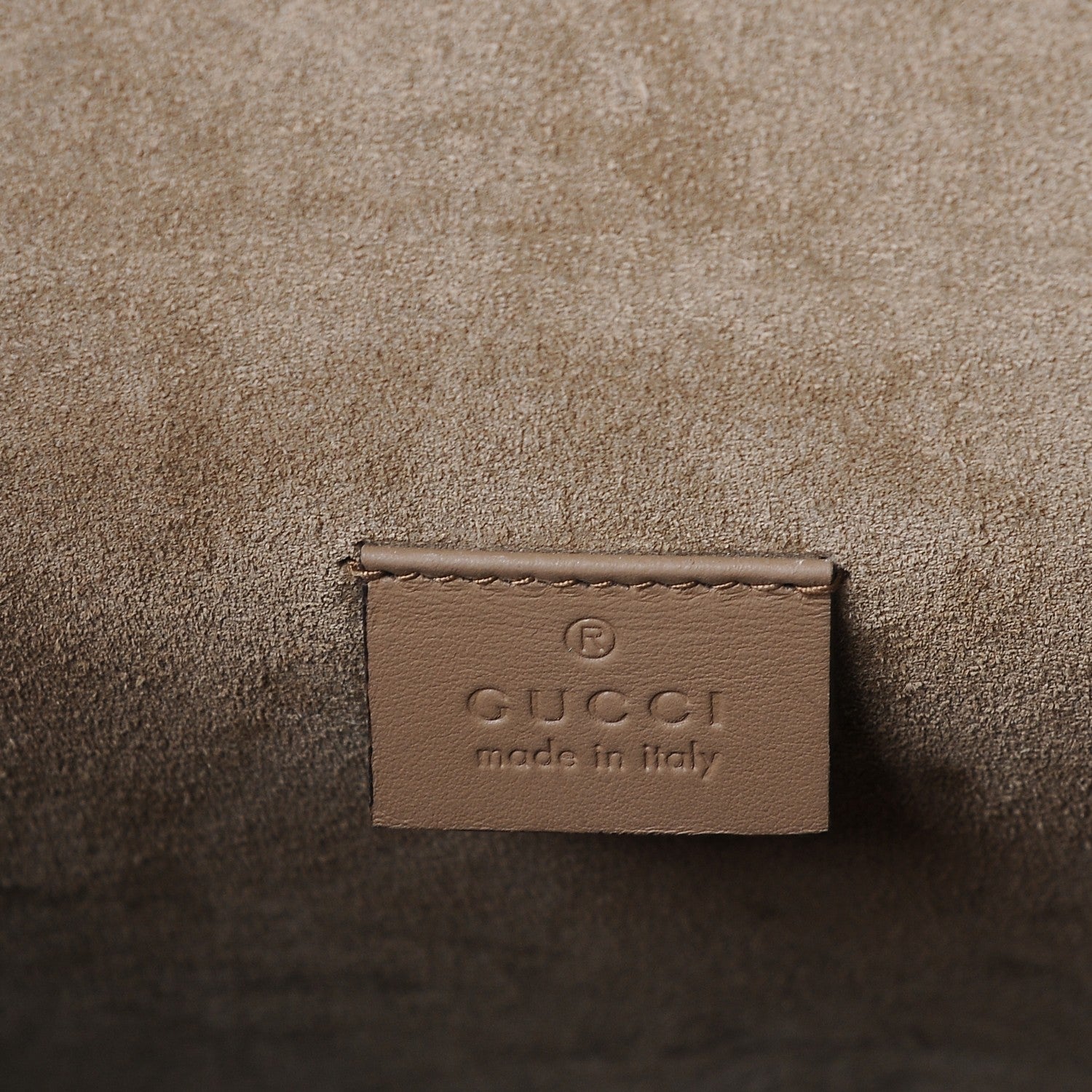 Gucci GG Supreme Monogram Medium Dionysus Shoulder Bag Taupe 6 of 10