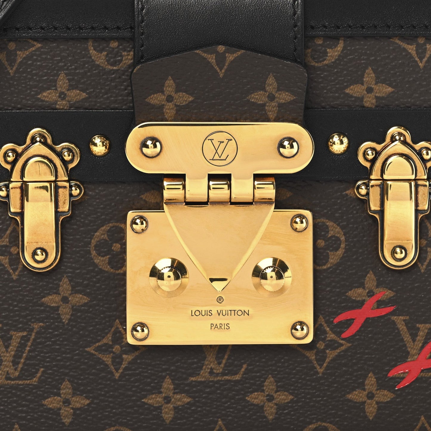 Monogram Petite Malle Black