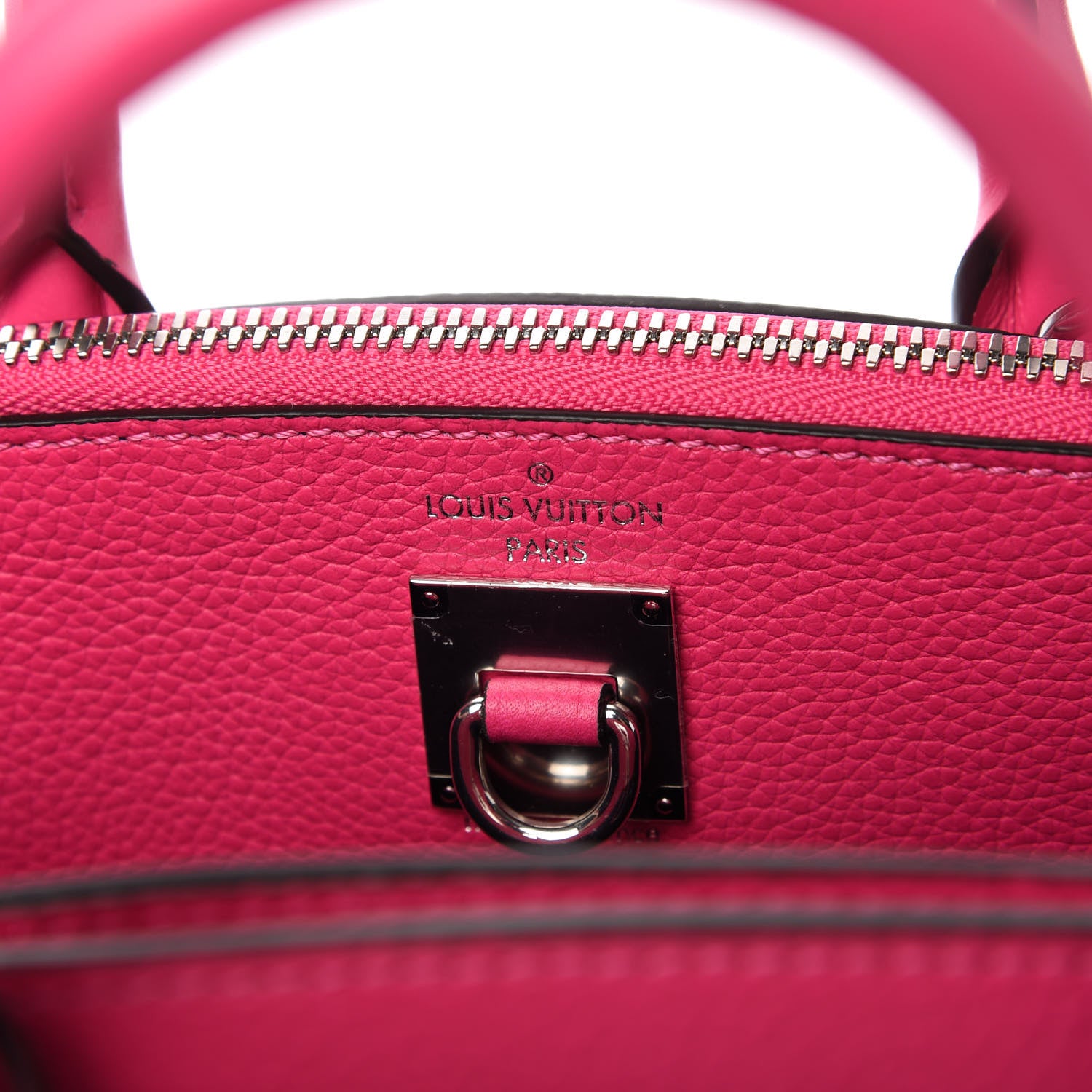 Louis Vuitton Calfskin City Steamer Mini Rose Falbala 8 of 9