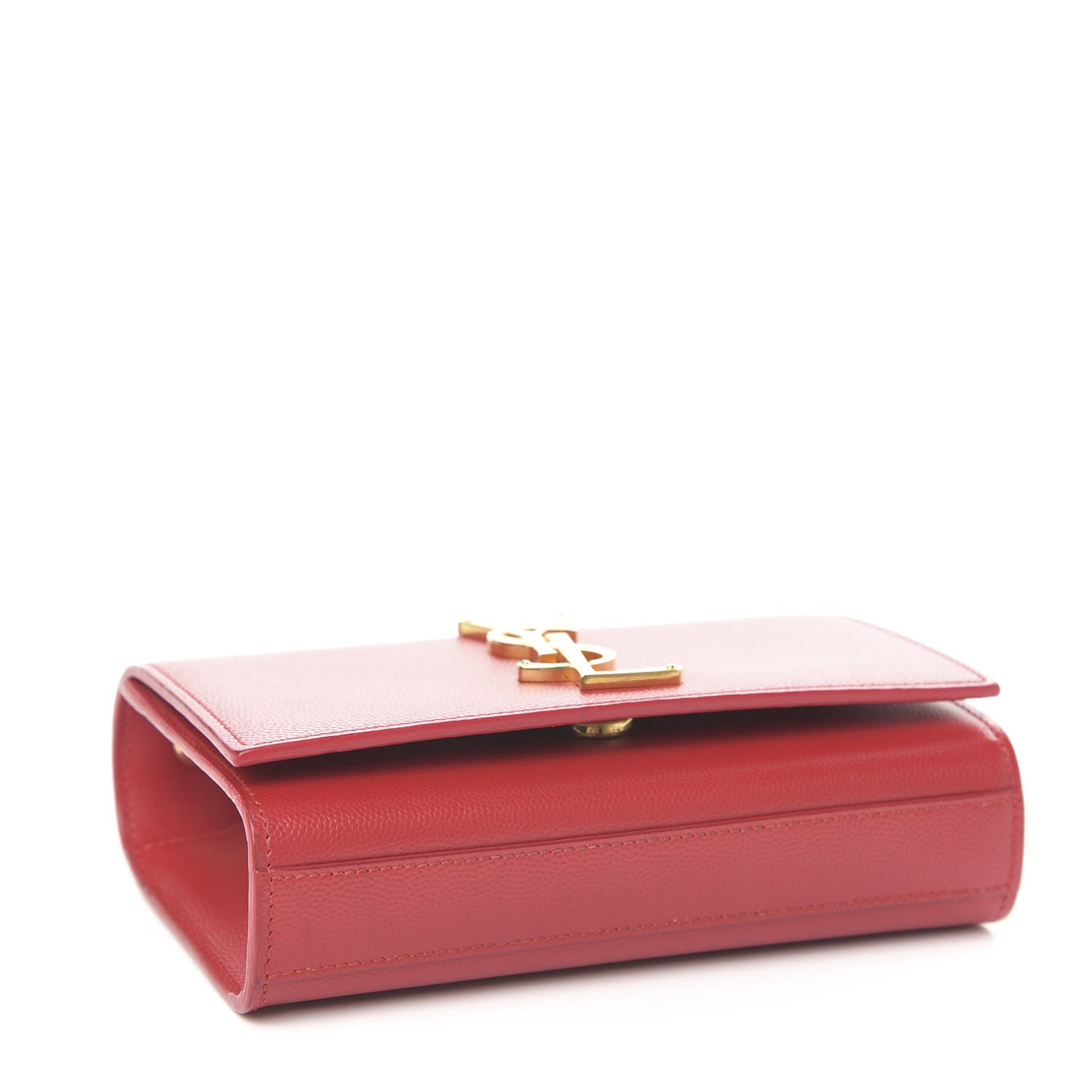 Grain De Poudre Small Monogram Kate Satchel Red
