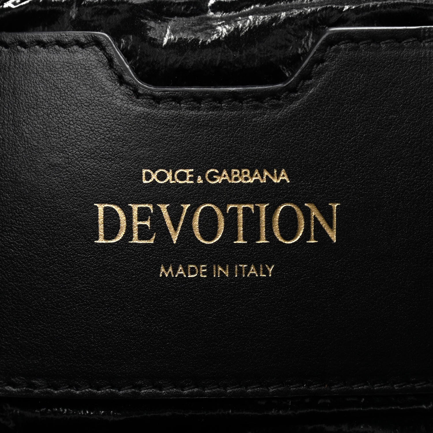 Dolce & Gabbana Nylon Devotion Shoulder Bag Black 6 of 13