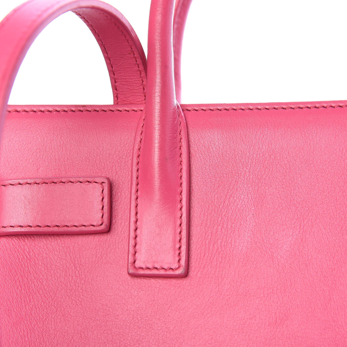 Calfskin Nano Sac De Jour Lipstick Fuchsia
