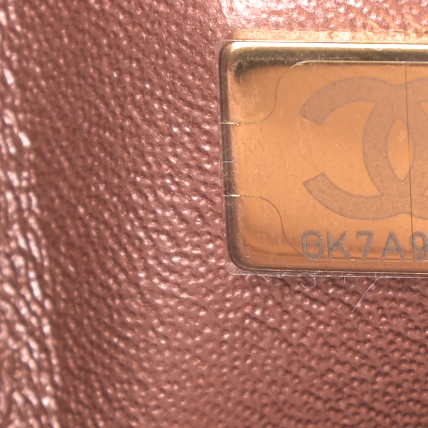 Chanel Metallic Grained Calfskin Quilted 2.55 Reissue Mini Flap Copper Pink 7 of 12