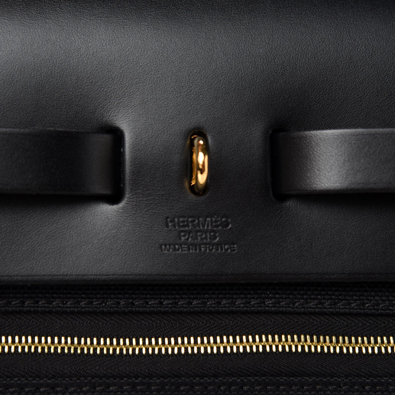 Hermes Toile Vache Hunter Herbag Zip PM 31 Black 9 of 11