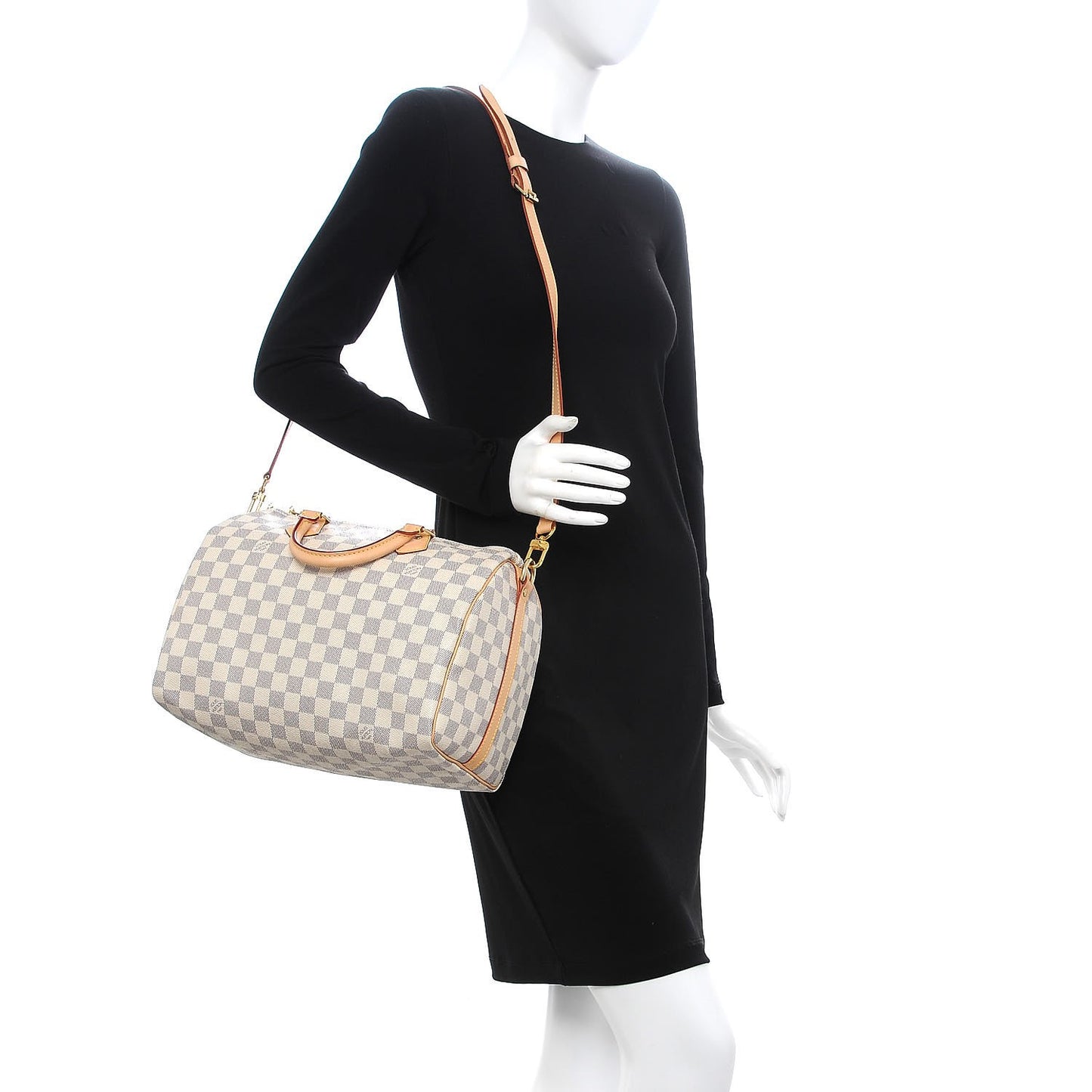 Damier Azur Speedy Bandouliere 30