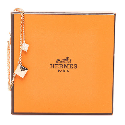 Hermes 18K Rose Gold Diamond Clou d'H Bracelet 4 of 4