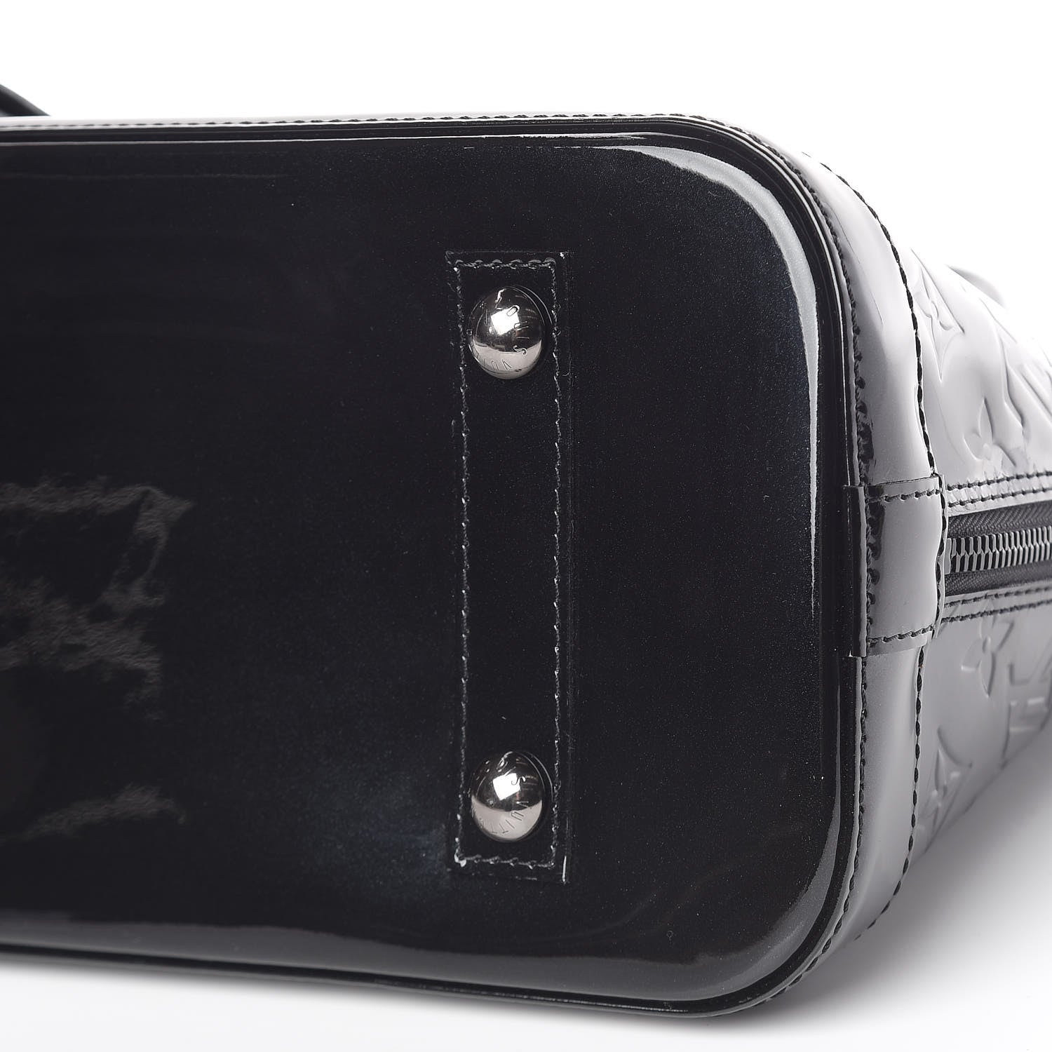 Louis Vuitton Vernis Alma PM Noir Magnetique 7 of 11