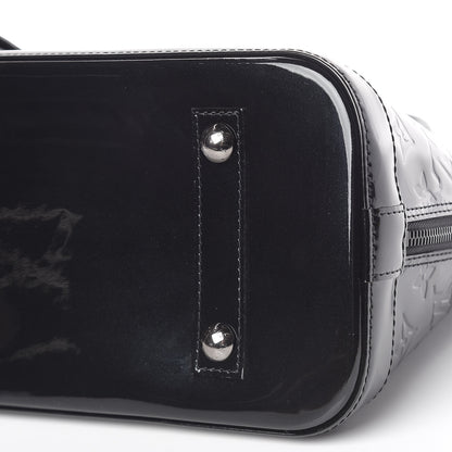 Louis Vuitton Vernis Alma PM Noir Magnetique 7 of 11