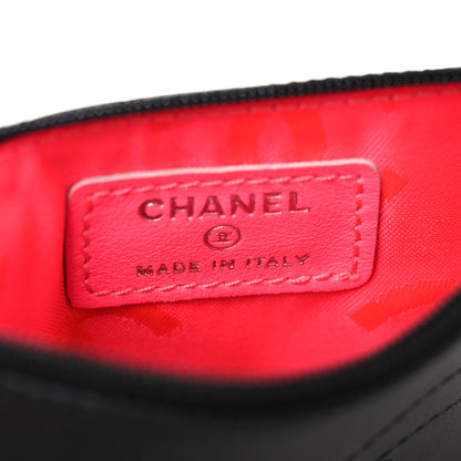 Chanel Caviar Timeless CC Cosmetic Pouch Black 6 of 7