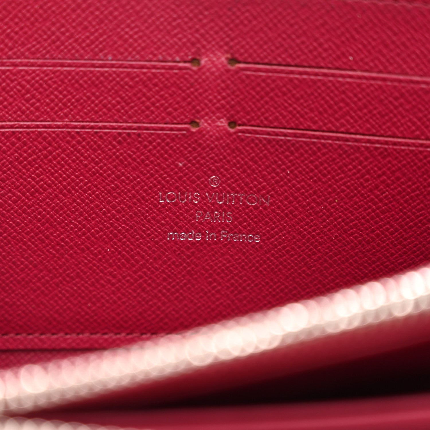 Louis Vuitton Epi Zippy Wallet Fuchsia 6 of 11