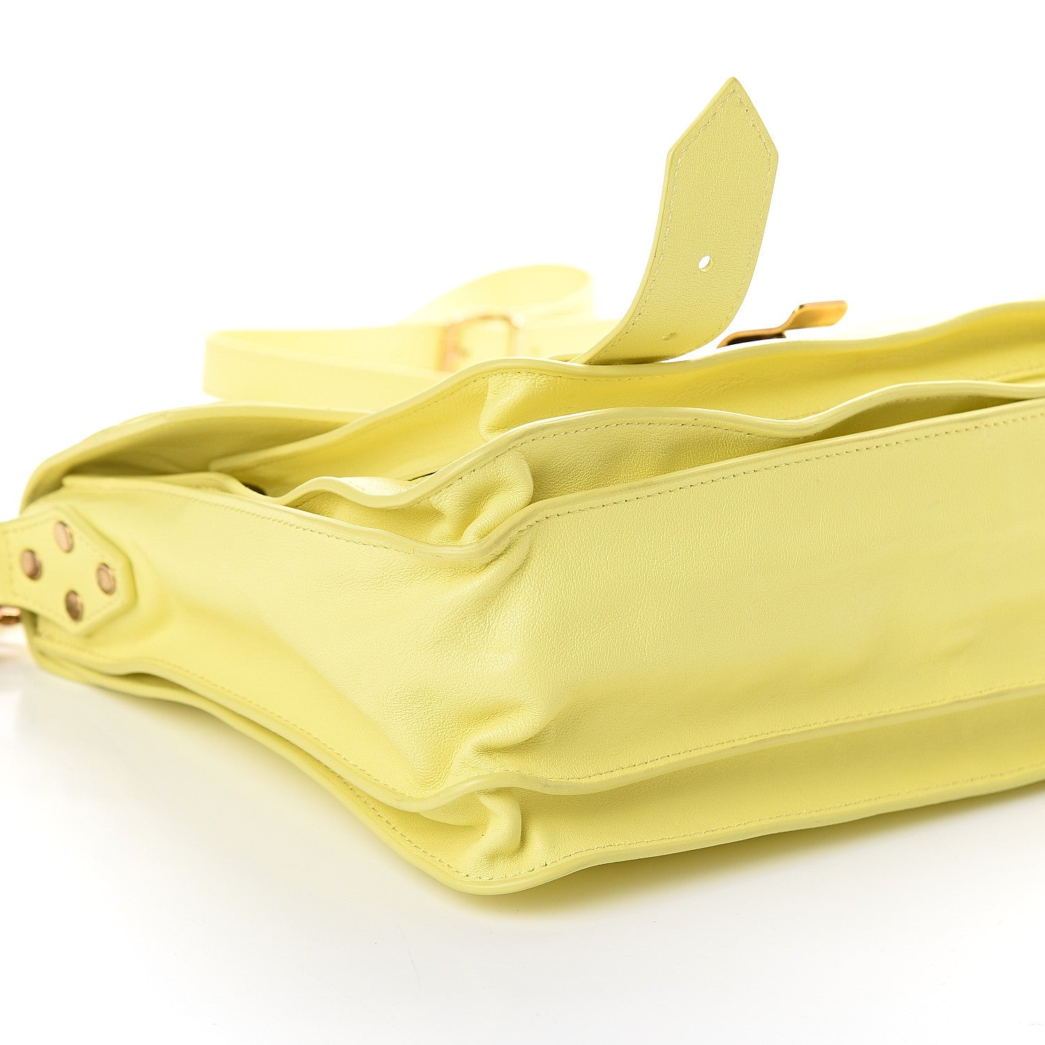 Proenza Schouler Lambskin Medium PS1 Satchel Sunshine 6 of 7