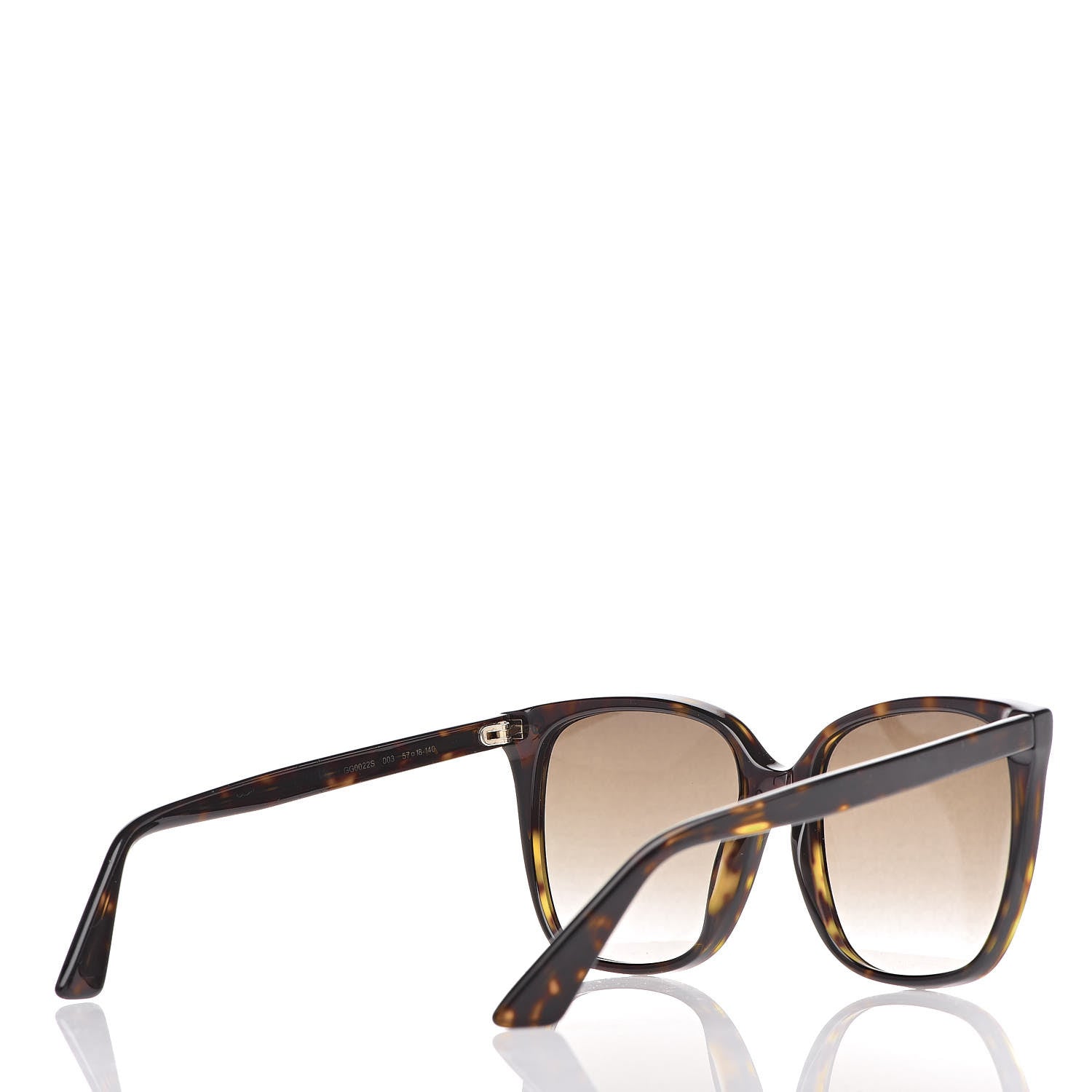 Gucci GG Sunglasses GG0022/S Tortoise 4 of 9