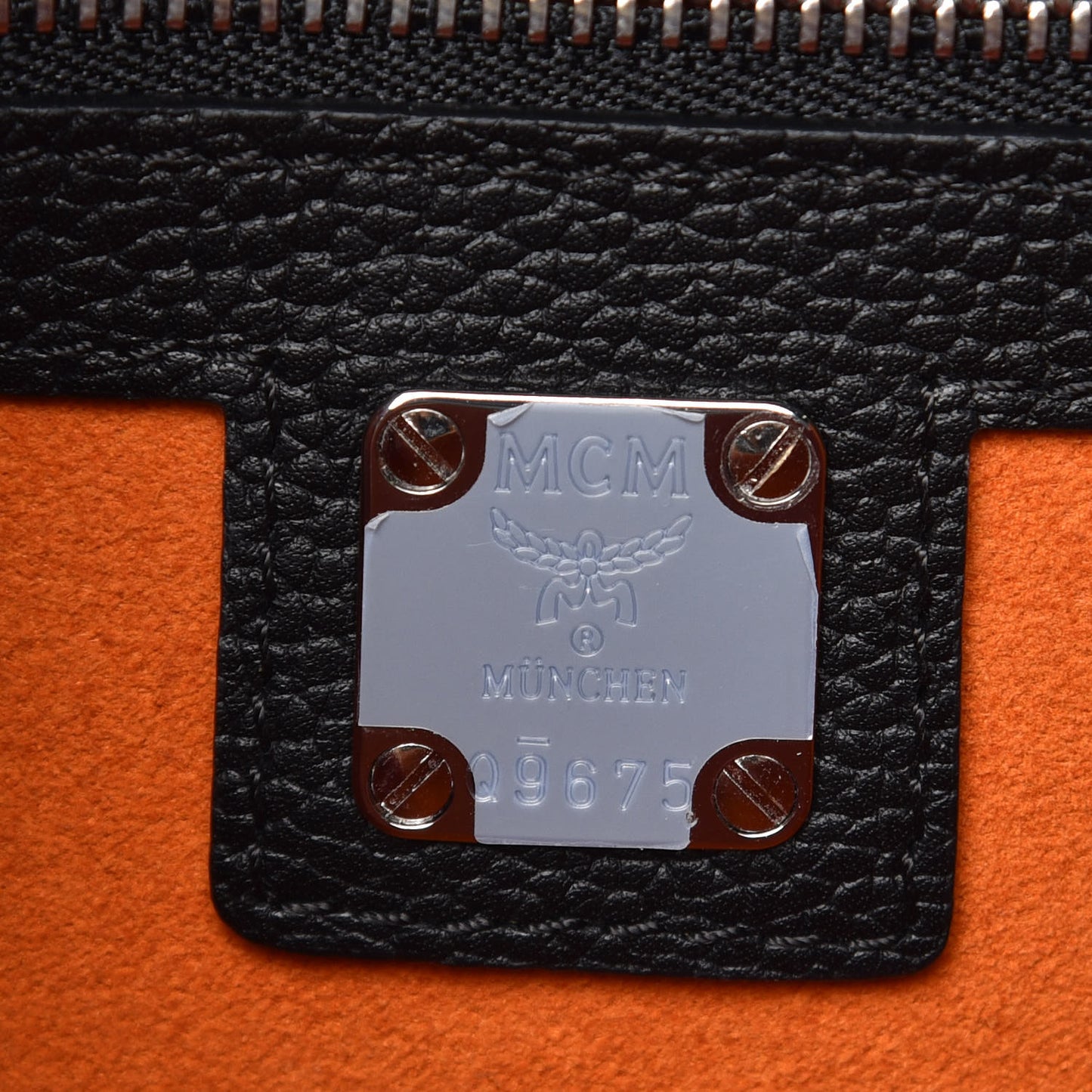 Calfskin Studded Outline Patricia Shoulder Bag Black