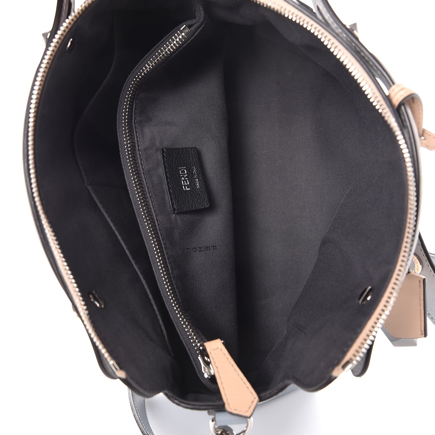 Fendi Vitello Dolce 4 Color Medium By The Way Boston Bag Polvere Multicolor 5 of 10