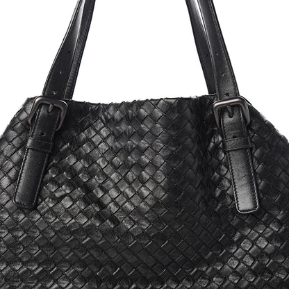 Bottega Veneta Nappa Intrecciato Large Seamless Tote Black 9 of 9