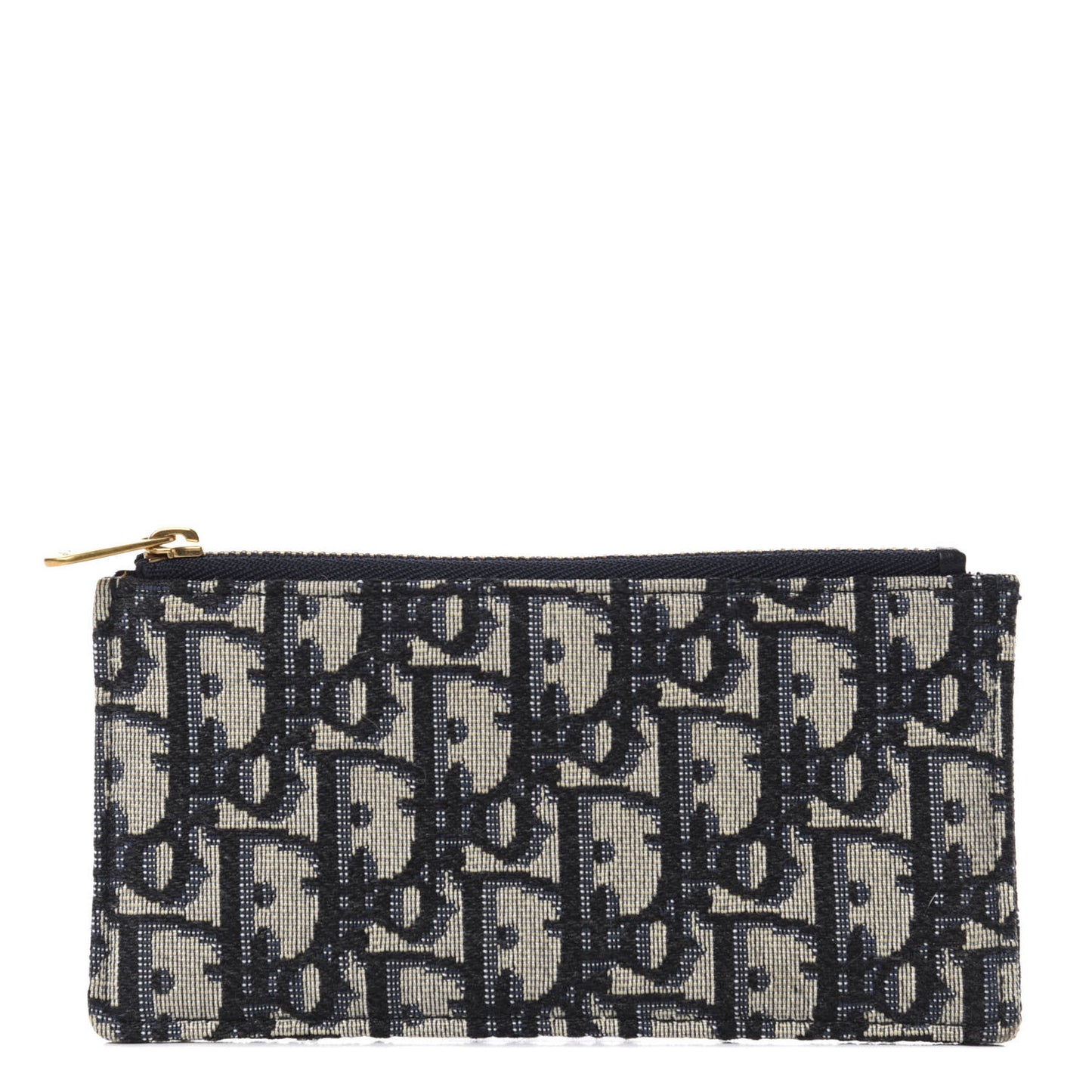 Oblique Dior Pouch Navy Blue