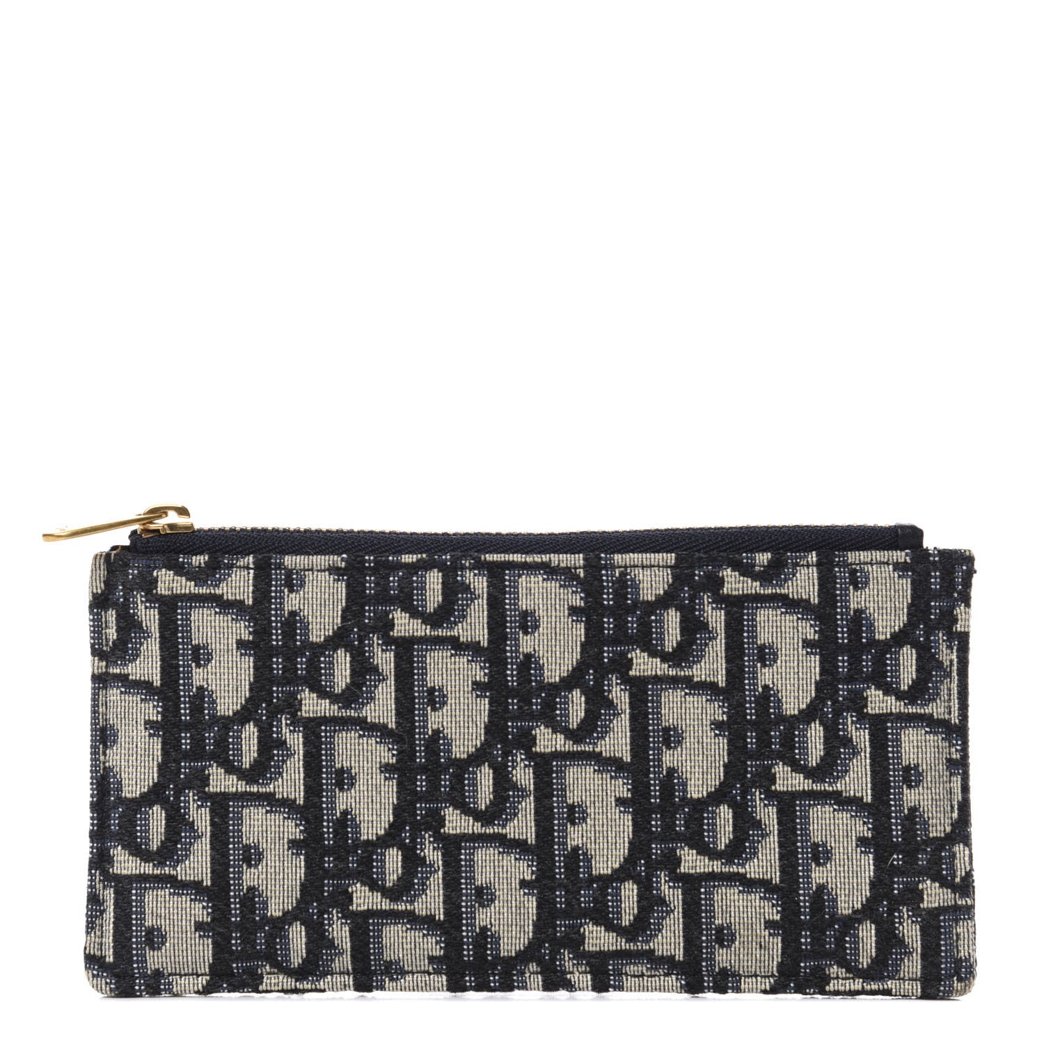 Christian Dior Oblique Dior Pouch Navy Blue 1 of 6