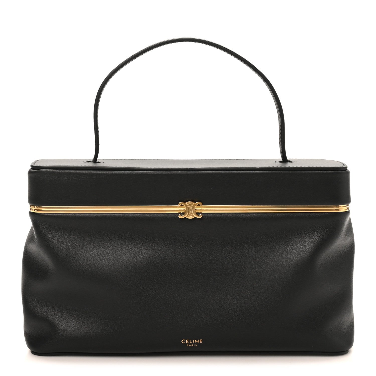 Celine Supple Calfskin Rectangle Bag Black 1 of 9