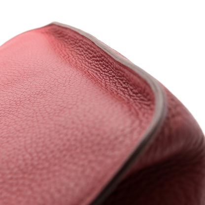 Hermes Taurillon Clemence Jypsiere 34 Rouge Venetian 12 of 18